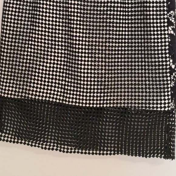 Tibi Basia Black Lace Pencil Skirt Size 6 - Picture 8 of 9
